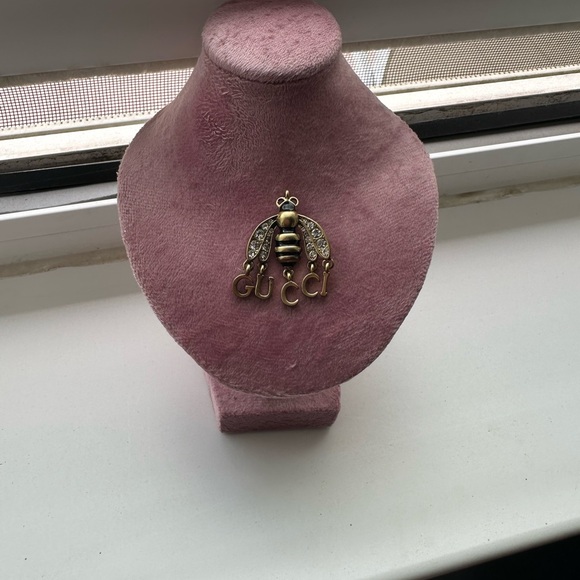 Gucci Gold and Silver Bee Brooch - Picture 1 of 4